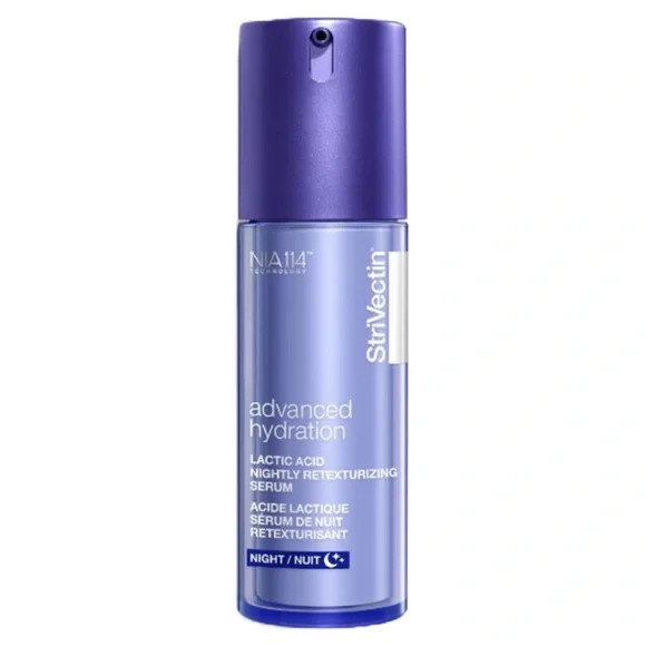 LAST 1! StriVectin Advanced Hydration Lactic Acid Nightly Retexturizing Serum