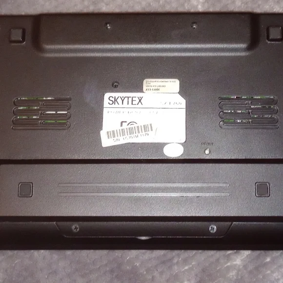 Black Laptop Mini Vintage