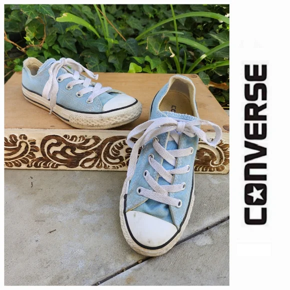 Light Blue Converse