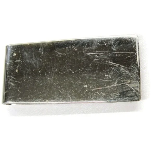 Classic Solid Design Money Clip Stainless Steel Wallet Credit Card Cash ID