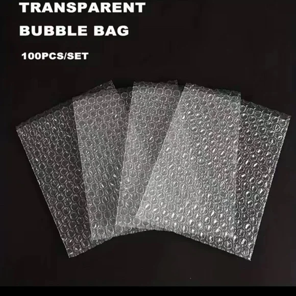 100 pc‎ transparent bubble bags
