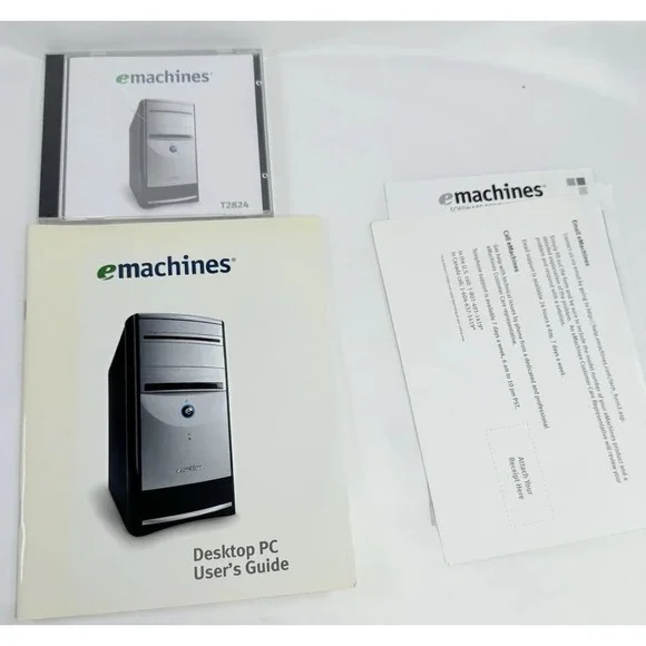 Emachine T2824 Cd And Manual