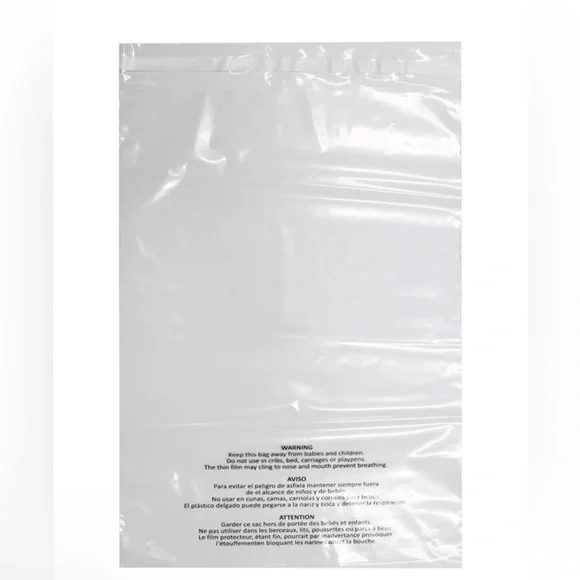 Clear Poly Bags 18x24