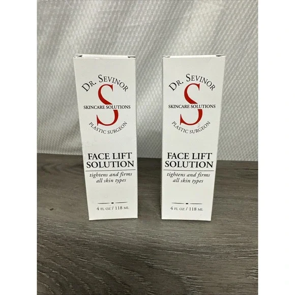 Dr Sevinor Face Lift Solution Unisex 4oz 2pk Blue New Tightening Firming Peel