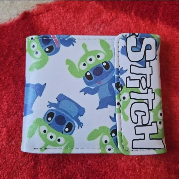 New Lilo And Stitch Toy Story Anime Manga Leather Wallet
