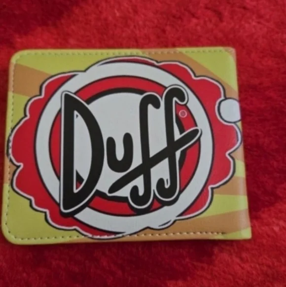 New The Simpsons Homer Anime Manga Leather Wallet