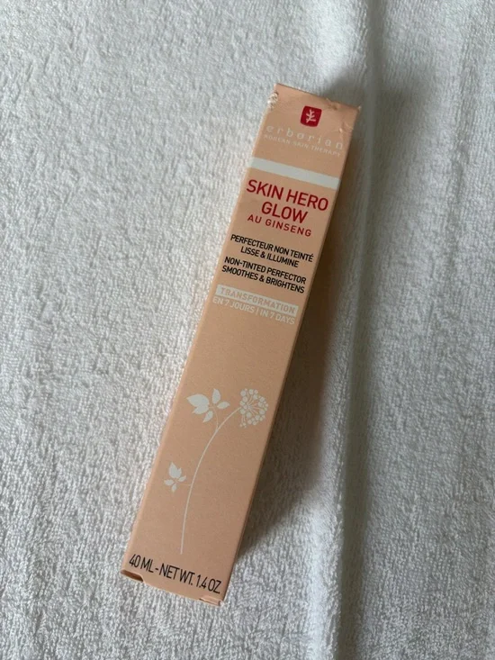 Erborian Skin Hero Glow Au Ginseng – Peach Serum