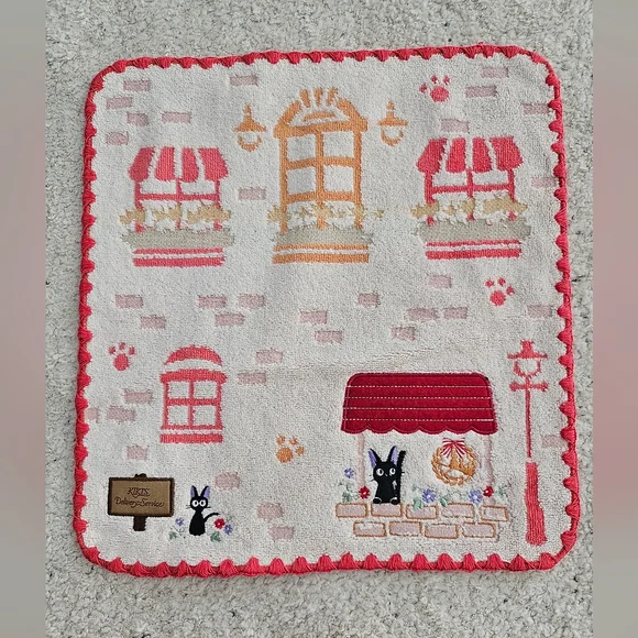 Ghibli Kikis Delivery Service Jiji Hand Towel