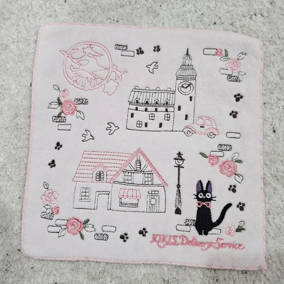 Ghibli Kikis Delivery Service Hand Towel