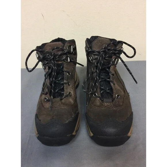 Timberland Pawtuckaway Lace Hiker Toddler,Brown waterproof boots, US SZ 11.5W