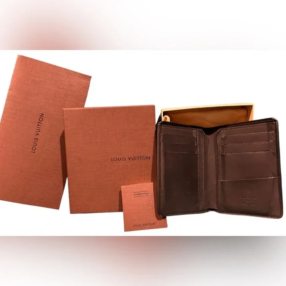 Louis Vuitton Damier Infini Portedeuille James Billfold Onyx N63007 Wallet