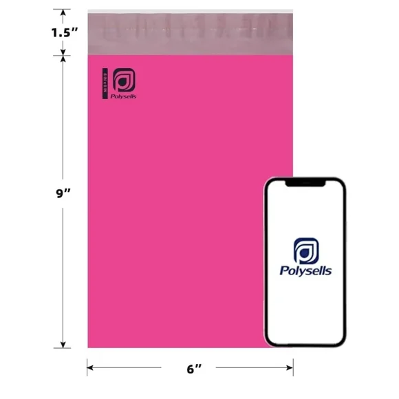 100✨️6×9 Pink Poly Mailer