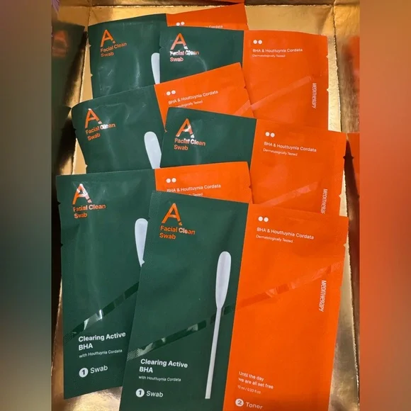 🎉3 for $50 Korean Skincare Toner Swab Pore Tightening Swab exfoliator for Acne