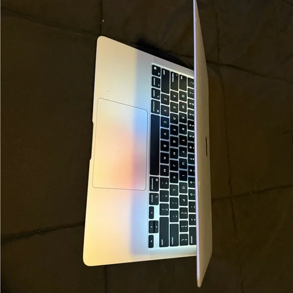 Silver Laptop with Black Keyboard