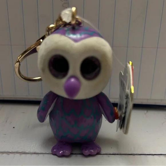 TY Mini Owl Keychain