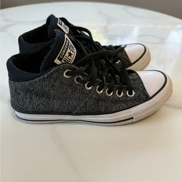 Converse Kids Charcoal Low-Top Sneakers