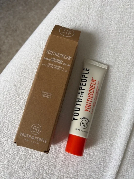 Youth To The People Youthscreen SPF 60 Sunscreen - White & Red Packaging