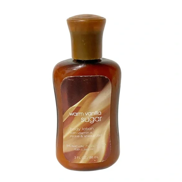 Bath‎ & Body Works WARM VANILLA SUGAR Travel Size Mini Hand Cream Body Lotion
