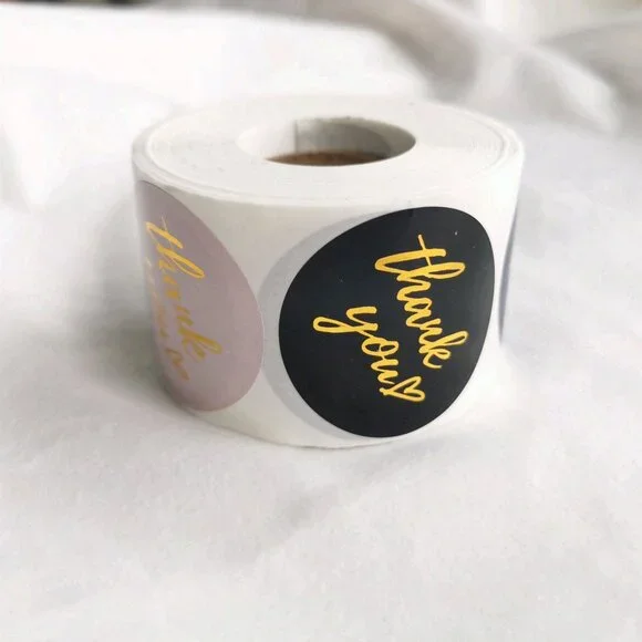 500Pcs Thank You Stickers 1.5