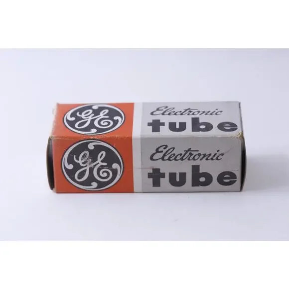General Electric 6J7 Electronic Tube, Replacement, GE, Vintage, Collectible