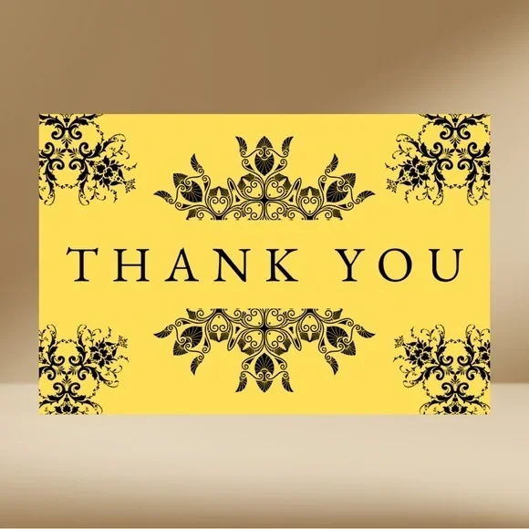 Set of 10 Thank You Cards