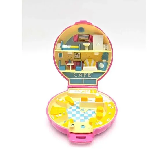Polly‎ Pocket Vintage 1989 Polly's Cafe Bluebird Toys No Figurines
