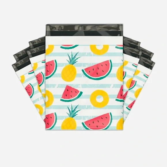 BUY NOW Fruit Pattern Poly Mailers