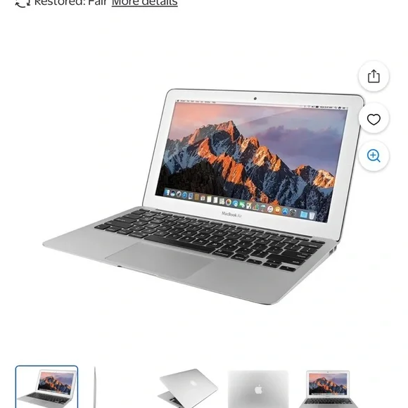 Apple MacBook Air 13-inch in Classic Silver
