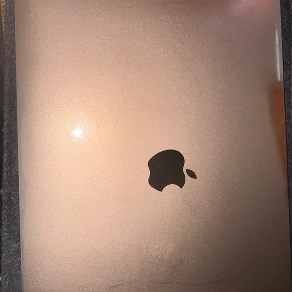 Apple Laptop - Gold and Black