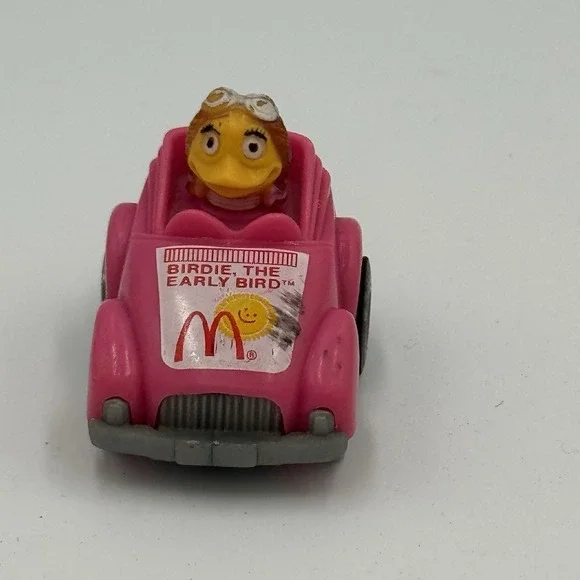 McDonalds Birdie The Early Bird 1985 Convertible Toy Car