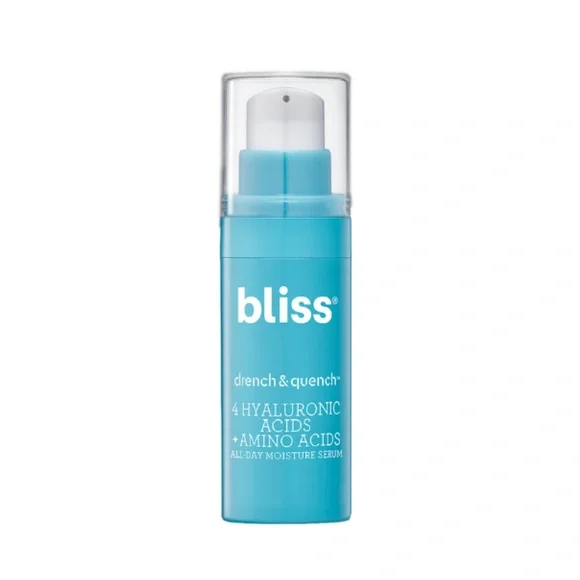 $6❤️‍🔥 Bliss Drench & Quench Serum w/ Hyaluronic Acid 💧 NEW Hydrating