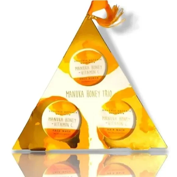 $9💥 Organik Botanik Australia Manuka Honey Trio Scrub and Masks NWT