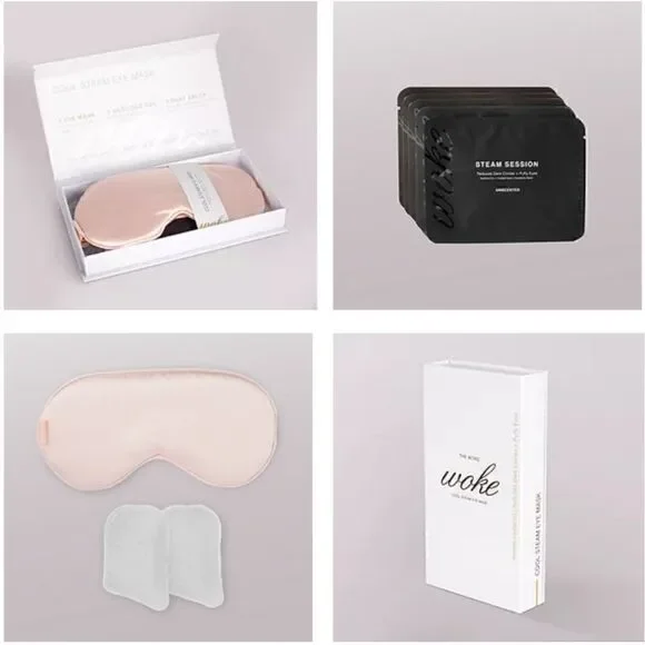 The Word Woke Cool Steam Eye Mask Kit - NWT