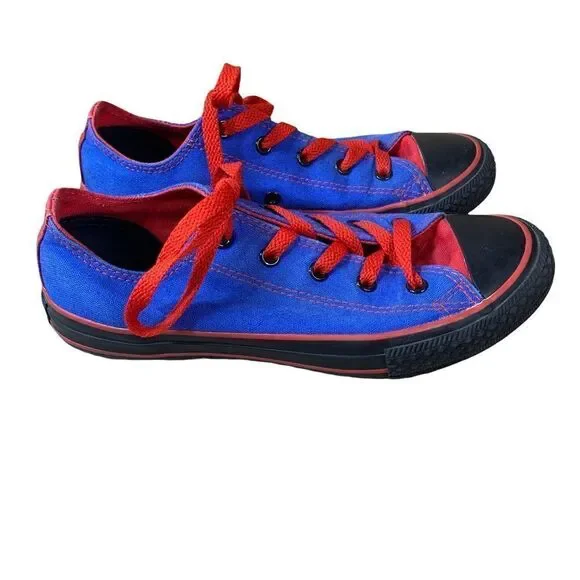 ‎Converse All Star blue and red sneakers