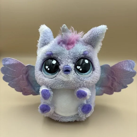 Hatchimals Alive Mystery Hatch Pufficorn Iridescent Wing Purple Pink