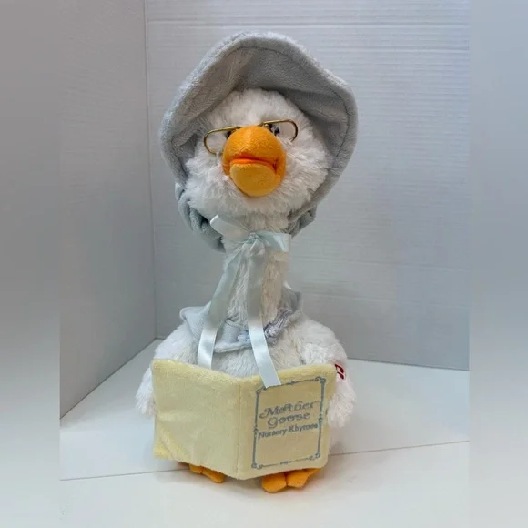 CUDDLE BARN GOOZE Stuffed Animal Story-Telling Talking for Kids