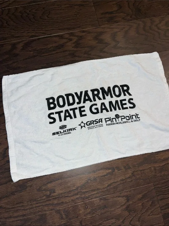Selkirk Bodyarmor NC state Sports tennis pickleball gym training sweat Towel