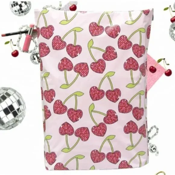 Poly Mailers MIx sizes 10x13 14.5x19 45 poly mailers 45 stickers