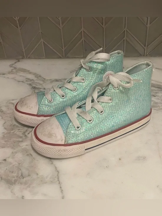 $21 ADD ON Converse Chuck Taylor Mermaid Girls Sneakers