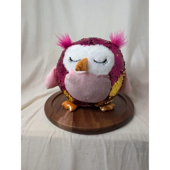 Hobby Lobby Sequin‎ Pink To Gold Owl