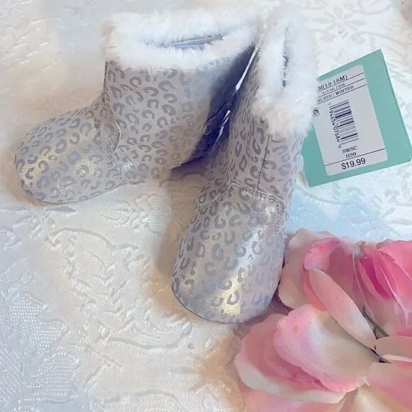 💦Stride Rite surprise infant Girls winter Boots Sizes Various 🎁🛍🎊