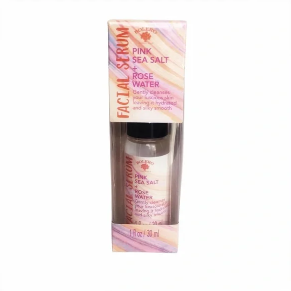 Pink Sea Salt & Rose Water Facial Serum