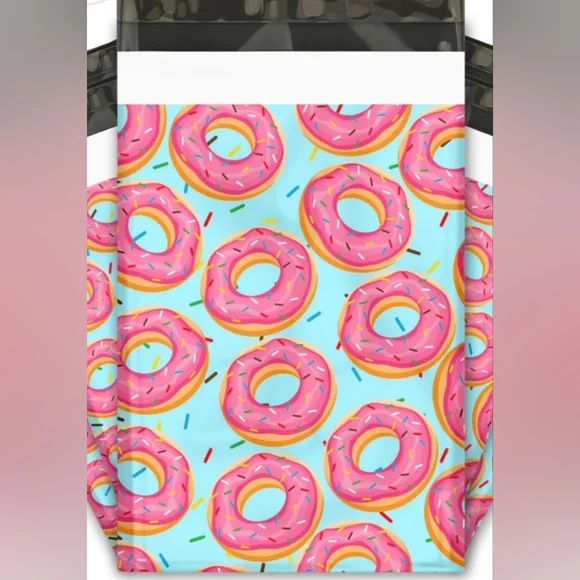 Set of 30 6x9 Donut Poly Mailers