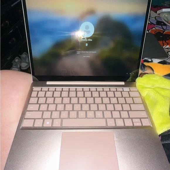 Rose Gold Laptop