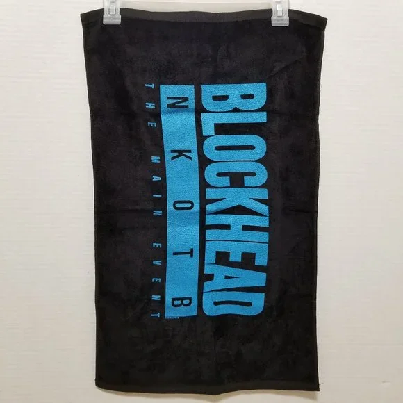 NKOTB tea hand towel The Main Event Tour Blockhead concert band merch
