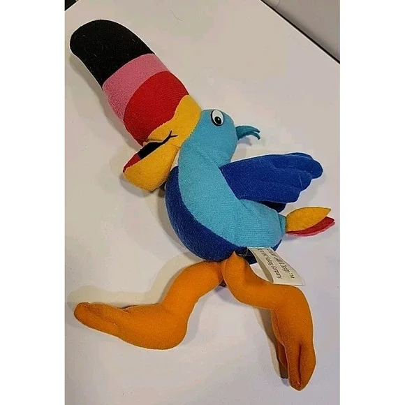 KELLOGG'S Fruit Loops Toucan Sam Bird 1997 Plush Stuffed Animal Toy Cereal