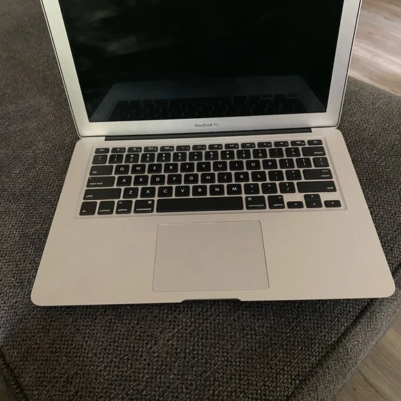Apple MacBook Air Silver Laptop with Sleek Design