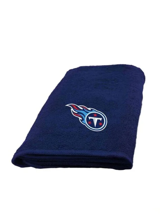 Tennessee Titans Hand Towel measures 15 x 26 inches