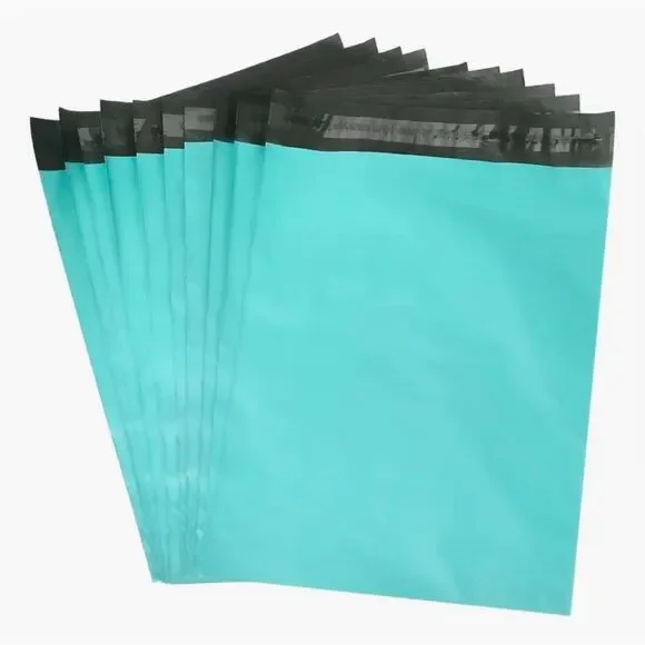 50 CT Teal 12x18 Poly Mailers