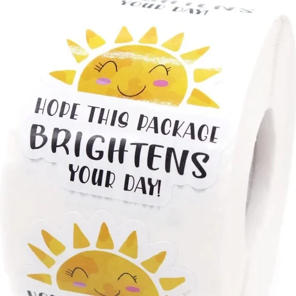 HOST PICK☀️50 Hope this package brightens your day stickers